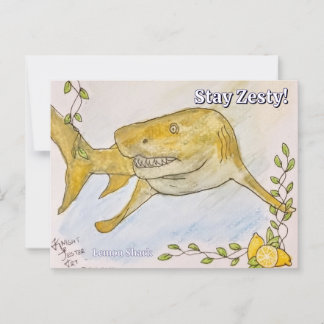 Lemon Shark Postkarte