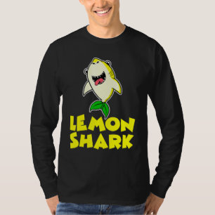 Lemon Shark Vitamin C Small Evergreen Tree Yellow T-Shirt