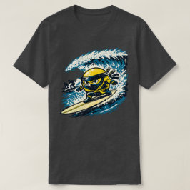 Lemon Shinobi Surf Rennen — Vintage Sommer Ninja  T-Shirt