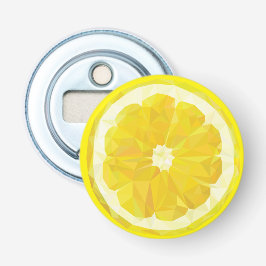 Lemon Slice Geometric Design Fruit Flaschenöffner