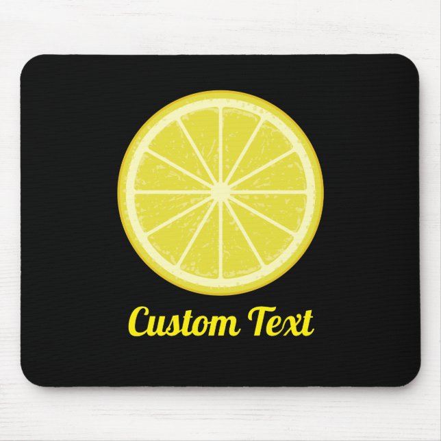 Lemon Slice Mousepad (Vorne)