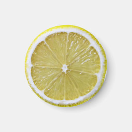 Lemon slice novelty kitchen fridge magnet