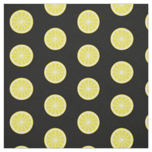 Lemon Slice Pattern Stoff