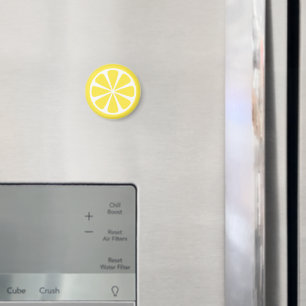 Lemon Slice Yellow Summer Fruchtmagnet Magnet