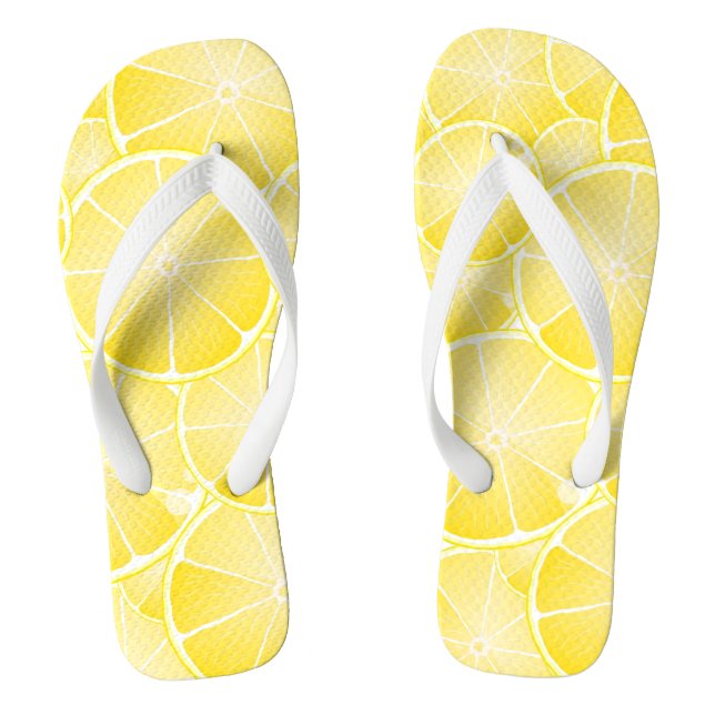 Lemon Slices Flip Flops (Fußbett)