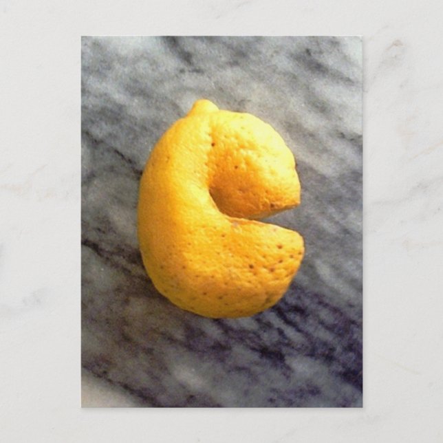 Lemon Smile Postkarte (Vorderseite)