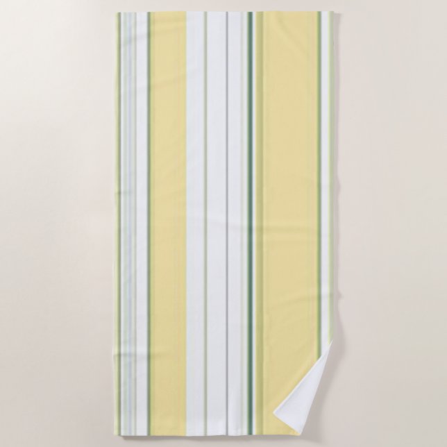 Lemon Smoothie Beach Handtuch (Vorderseite)