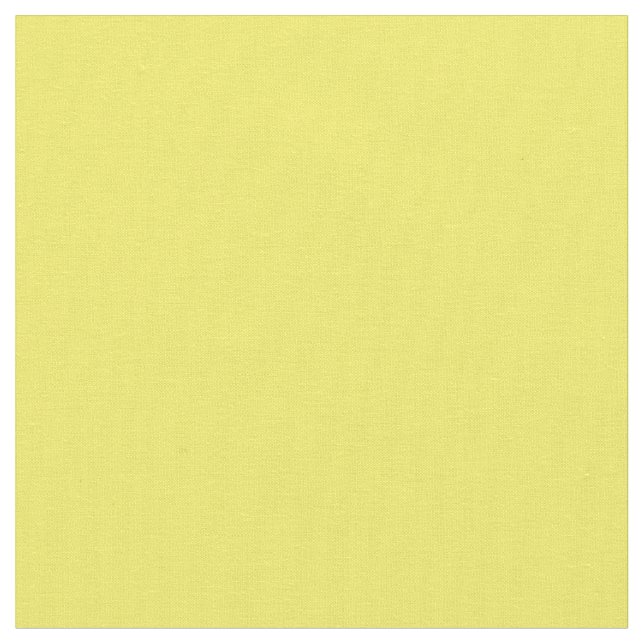Lemon Solid Color Fabric Stoff (Nahaufnahme)