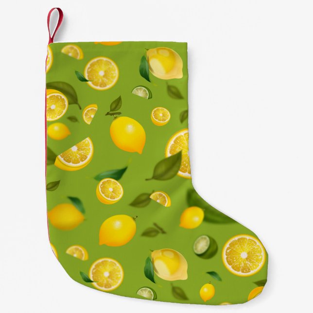 Lemon Sorte 8 Kleiner Weihnachtsstrumpf (Vorderseite)