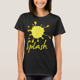 Lemon Splash Summer Frucht Drink Limonade T-Shirt