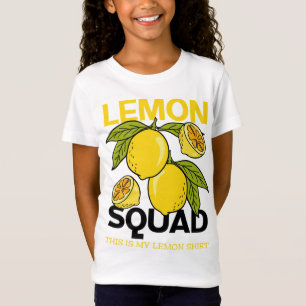Lemon Squad Funny Lemonade Summer Citrus Frucht T-Shirt