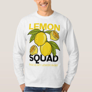 Lemon Squad Funny Lemonade Summer Citrus Frucht T-Shirt