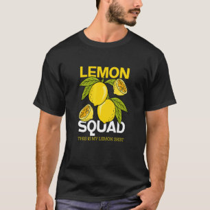 Lemon Squad Lemonade Summer Fruice T-Shirt