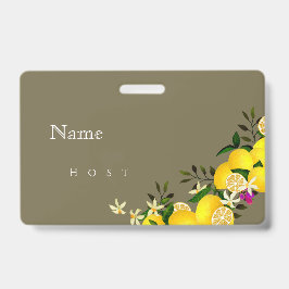 Lemon Squeeze Anniversary Name Ausweis