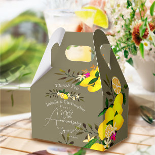 Lemon Squeeze Jubiläums Dankeschön Geschenkschachtel