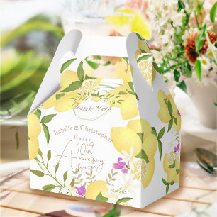 Lemon Squeeze Jubiläums Dankeschön Geschenkschachtel