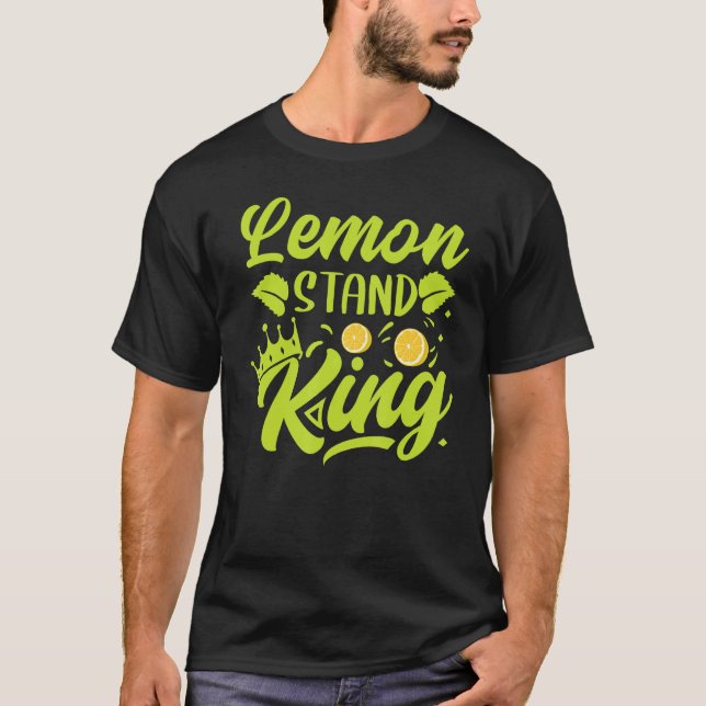 Lemon Stand King  Lemonade Summer  Son  Nephew 1 T-Shirt (Vorderseite)