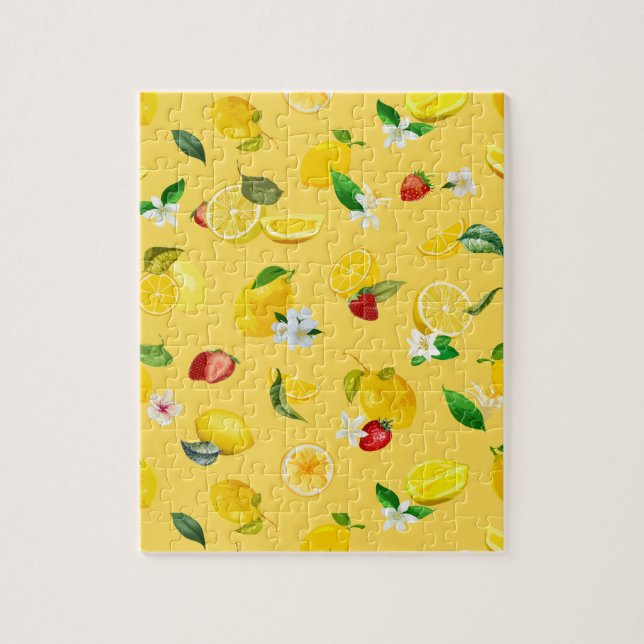 Lemon & Strawberry 3 Puzzle (Vertikal)
