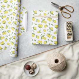 Lemon Summer Geschenkpapier