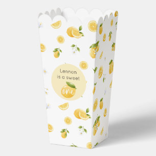 Lemon Sweet One 1. Geburtstag Geschenkschachtel