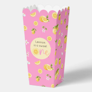 Lemon Sweet One Geburtstag Geschenkschachtel