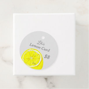 Lemon Tag Condition hausgemachte Sauces Price Geschenkanhänger