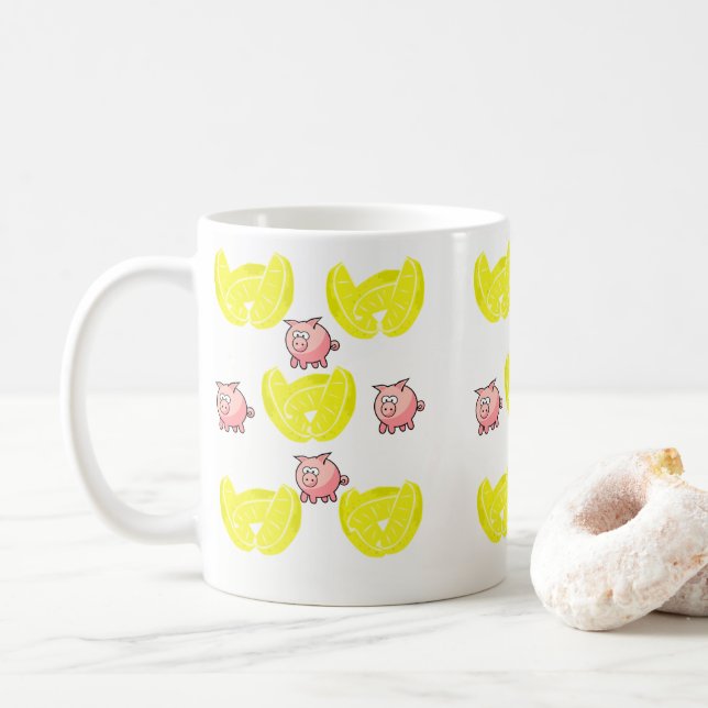 Lemon Tasse (Mit Donut)