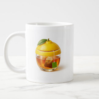 Lemon tea Specialty Mug - Minimal kitchen design Jumbo-Tasse
