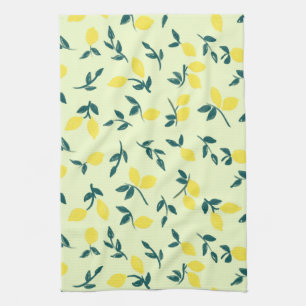 Lemon Theme Geschirrtuch