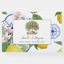 Lemon Tiles Italian La Dolce Vita Wedding Gästebuch