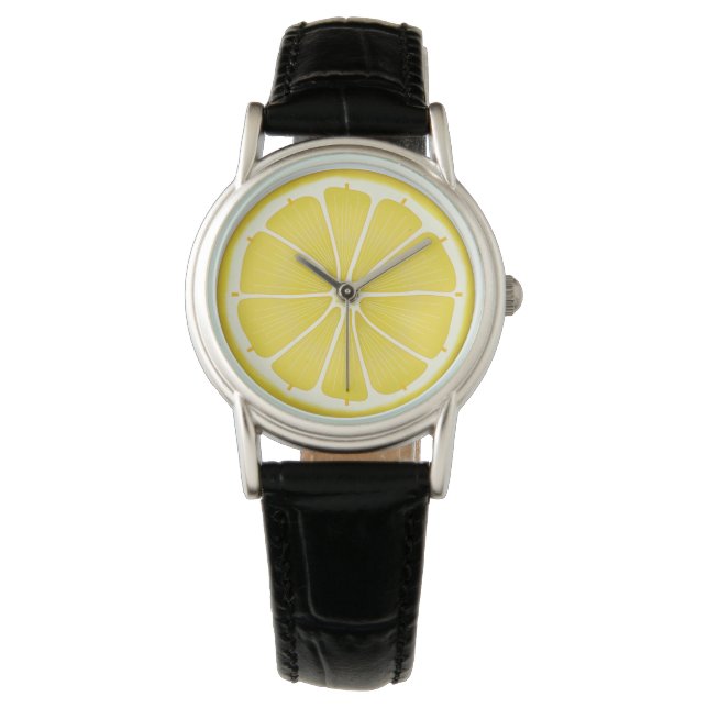 Lemon Time Wrist Watch Armbanduhr (Vorderseite)
