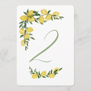 Lemon Tischnummer 2