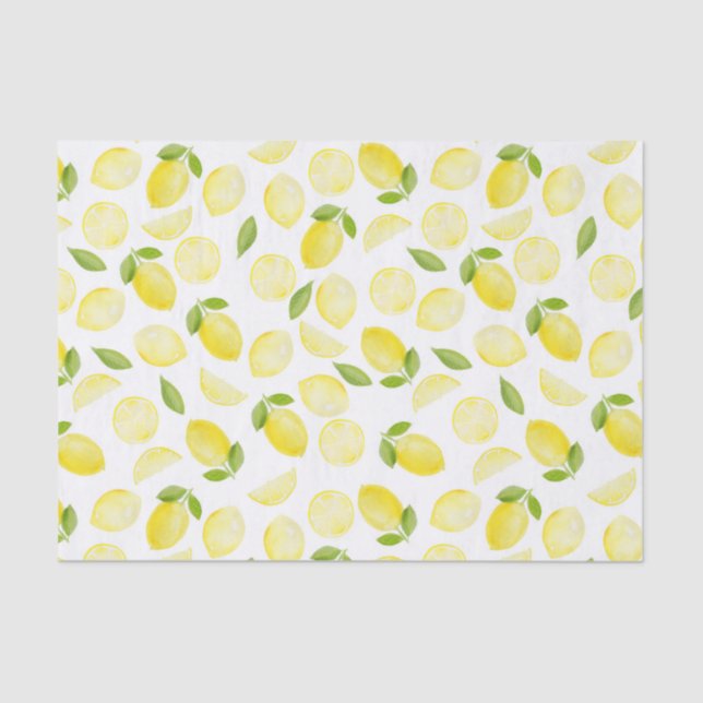 Lemon-Tissue-Papiere Seidenpapier (Vorderseite)