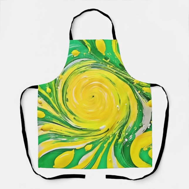 Lemon Tornado Design Schürze (Vorderseite)