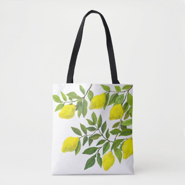 Lemon Tote Bag (Vorderseite)