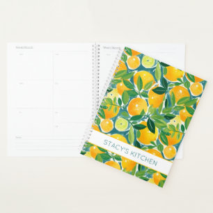 Lemon Tree Art NAME Frische Farben Spaß Planer