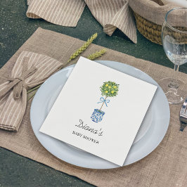 Lemon Tree Baby Shower Serviette