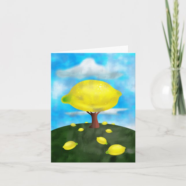 Lemon Tree Karte (Vorderseite)