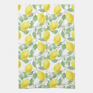 Lemon Tree Pattern Handtuch
