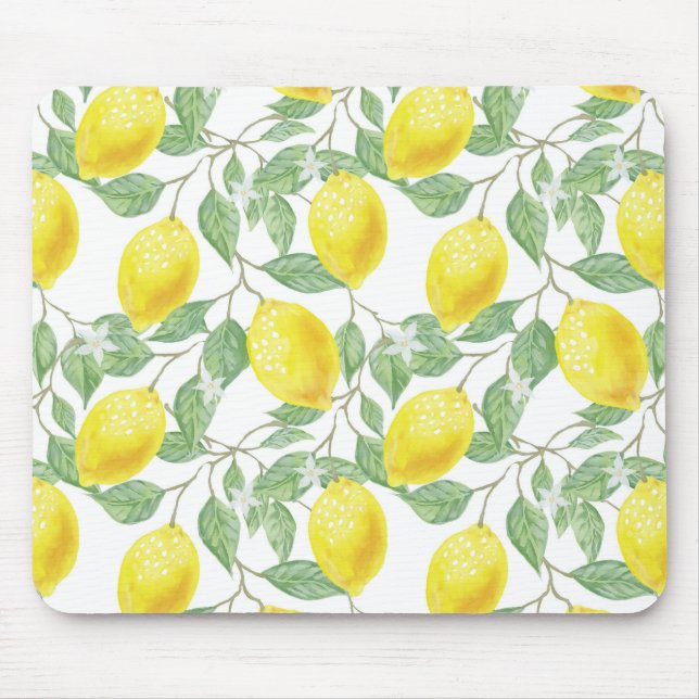 Lemon Tree Pattern Mousepad (Vorne)