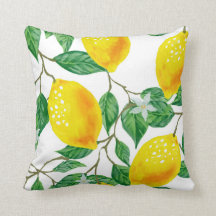 LEMON TREE PILLOW, Gelb & Grün