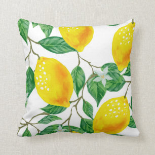 LEMON TREE PILLOW, Gelb & Grün Kissen