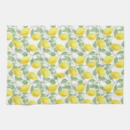 Lemon Tree Yellow Frucht Country Küche Badetuch Geschirrtuch