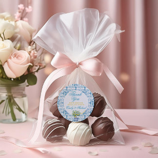 Lemon Trellis Runder Aufkleber