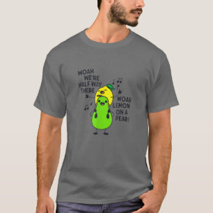Lemon über einen Pear-Lehrer   Funny Feinschmecke T-Shirt