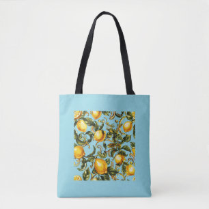 Lemon & Vine Scroll Tasche