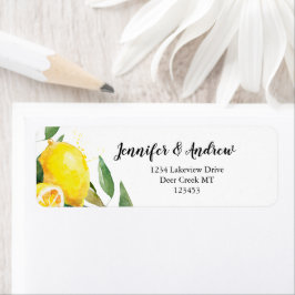 Lemon Watercolor