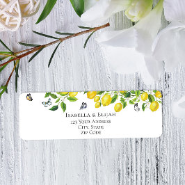Lemon Wedding Address