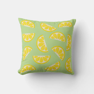 Lemon Wedges Pillow Kissen