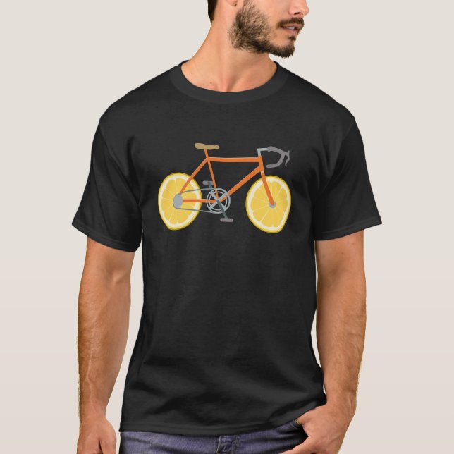 LEMON WHEEBICYCLE T - Shirt Design for Men (Vorderseite)